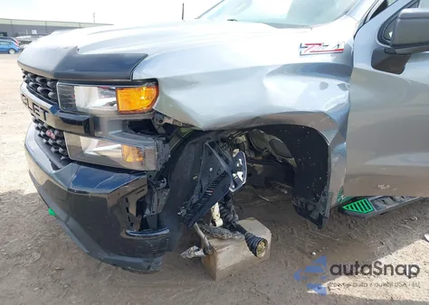 2019 Chevrolet Silverado 1500 Custom Trail Boss from USA, damaged, VIN 1GCRYCEH2KZ239483